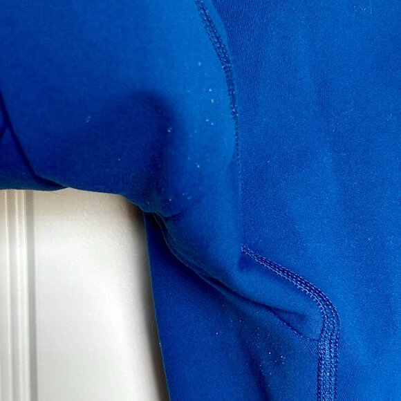 Curves & Combat Boots - Blue 'Naked' Leggings - Picture 7 of 7